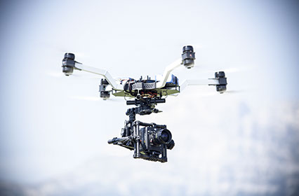 Drone red epic dragon sony F55 arri alexa mini